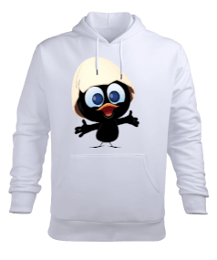 CALİMERO CİVCİV TASARIMLI ERKEK TİŞÖRT Erkek Kapüşonlu Hoodie Sweatshirt