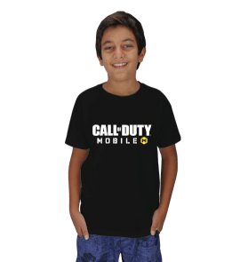 Call of Duty Mobile Siyah Renk2 Çocuk Unisex