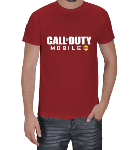 Call of Duty Mobile2 Kırmızı Renk Erkek Tişört