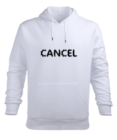 Cancel Erkek Kapüşonlu Hoodie Sweatshirt