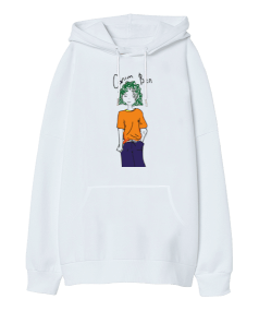 Canım Ben Oversize Unisex Kapüşonlu Sweatshirt