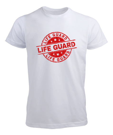 Tisho - Cankurtaran - Life Guard V2 Beyaz Erkek Tişört