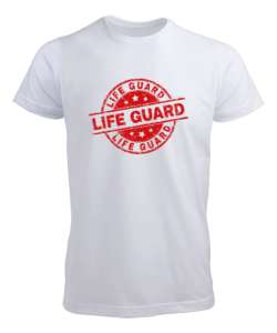 Cankurtaran - Life Guard V2 Beyaz Erkek Tişört