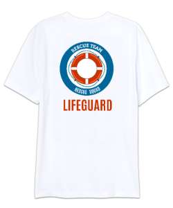 Cankurtaran - Life Guard V3 Beyaz Oversize Unisex Tişört