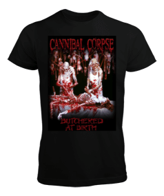 Cannibal Corpse-Butchered At Birth-Tişört Erkek Tişört