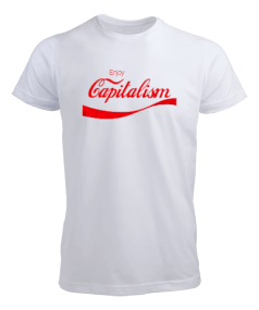 Capitalism - Kirmizi Erkek Tişört