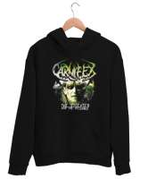 Carnifex Siyah Unisex Kapşonlu Sweatshirt - Thumbnail