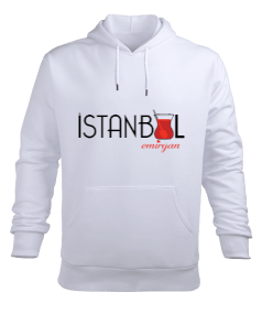 çay Erkek Kapüşonlu Hoodie Sweatshirt