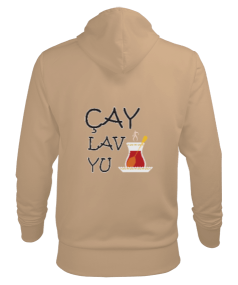 ÇAY SEVER Erkek Kapüşonlu Hoodie Sweatshirt