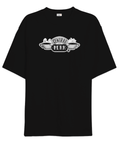 Central Perk 3 Oversize Unisex Tişört