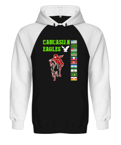 Çerkes,abhazya, Kafkas,karaçay çerkesya,kabardino balkarya,Kuzey Osetya,İnguşetya,çeçenistan,Dağısta Orjinal Reglan Hoodie Unisex Sweatshirt