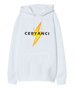 Ceryancı Oversize Unisex Kapüşonlu Sweatshirt