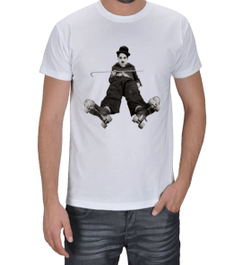 Charlie Chaplin Erkek Tişört