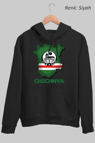 Chechnya Unisex Kapüşonlu Sweatshirt