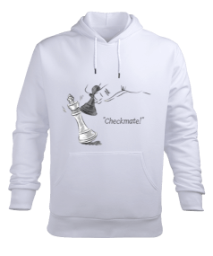 CheckMate Erkek Kapüşonlu Hoodie Sweatshirt