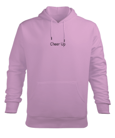 Cheer Up Erkek Kapüşonlu Hoodie Sweatshirt