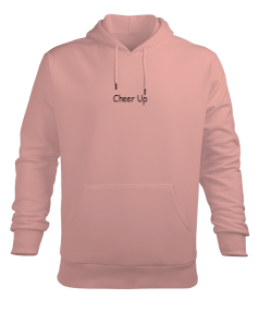 Cheer Up Erkek Kapüşonlu Hoodie Sweatshirt