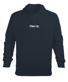 Cheer Up Erkek Kapüşonlu Hoodie Sweatshirt