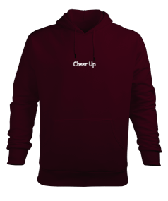 Cheer Up Erkek Kapüşonlu Hoodie Sweatshirt