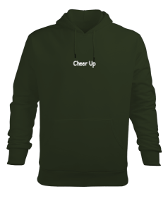 Cheer Up Erkek Kapüşonlu Hoodie Sweatshirt