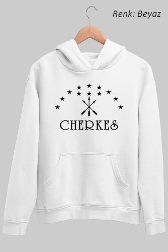 Cherkes Unisex Kapüşonlu Sweatshirt