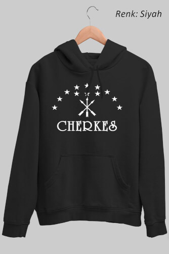 Cherkes Unisex Kapüşonlu Sweatshirt