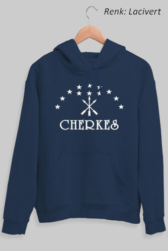 Cherkes Unisex Kapüşonlu Sweatshirt