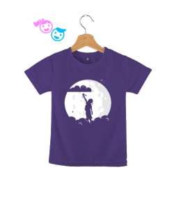 Child Dream - Yıldızlara Dokunmak Mor Çocuk Unisex