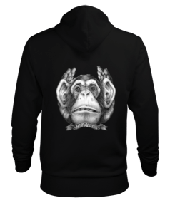 Chimp Monkey Erkek Kapüşonlu Hoodie Sweatshirt