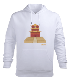 China Erkek Kapüşonlu Hoodie Sweatshirt