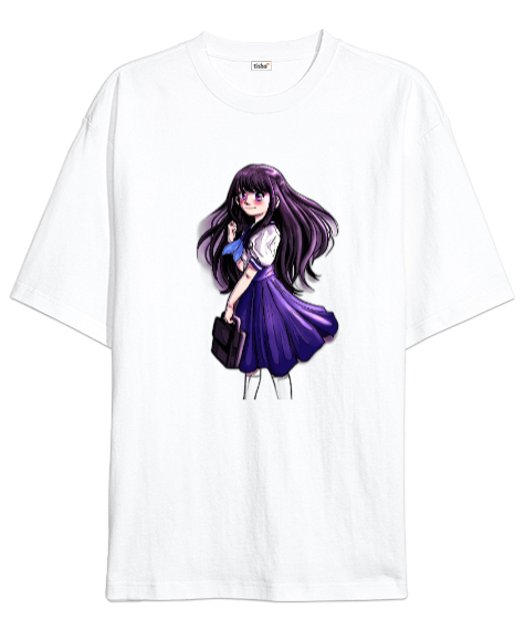 CHİTANDA HYOUKA Beyaz Oversize Unisex Tişört