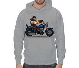 Chopper Kapşonlu Kışlık Sweatshirt Erkek Kapşonlu