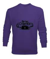 Chopper Mor Erkek Sweatshirt - Thumbnail