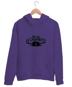 Chopper Mor Unisex Kapşonlu Sweatshirt