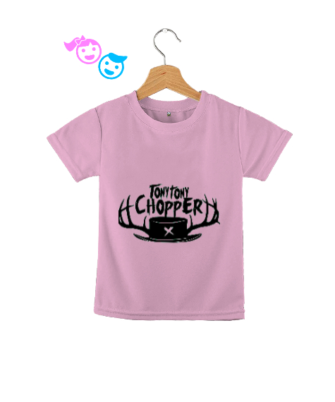 Tisho - Chopper Pembe Çocuk Unisex