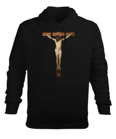 Christ Crucified Erkek Kapüşonlu Hoodie Sweatshirt