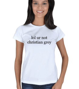 Christian Grey Kadın Tişört