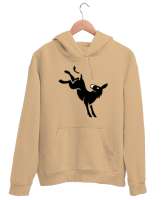 Çifte Atan Eşek - Donkey - Komik Camel Unisex Kapşonlu Sweatshirt - Thumbnail