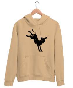 Çifte Atan Eşek - Donkey - Komik Camel Unisex Kapşonlu Sweatshirt