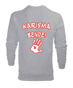 Çıldıran radyo baskılı erkek Erkek Sweatshirt