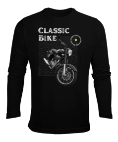 Classic Bike Erkek Uzun Kol Yazlık Tişört