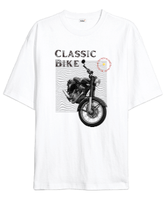 Classic Bike Oversize Unisex Tişört