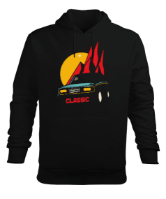 Classic Car - Klasik Araba Erkek Kapüşonlu Hoodie Sweatshirt