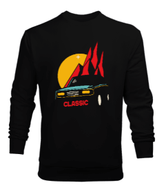 Classic Car - Klasik Araba Erkek Sweatshirt