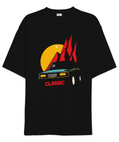 Classic Car - Klasik Araba Oversize Unisex Tişört