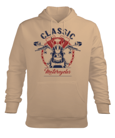 Classic Motorcycles Erkek Kapüşonlu Hoodie Sweatshirt