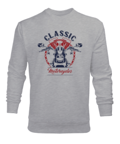 Classic Motorcycles Erkek Sweatshirt