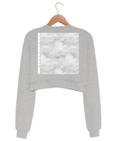 Cloud Kadın Crop Sweatshirt