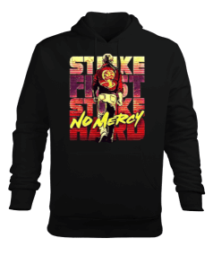 Cobra Kai No Mercy Tasarım Baskılı Erkek Kapüşonlu Hoodie Sweatshirt