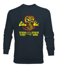 Cobra Kai Strike Erkek Sweatshirt